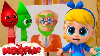 Orphle Paints the Town GREEN!!! | 3D Mila and Morphle Cartoons | Morphle vs Orphle
