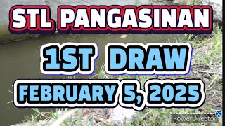 STL PANGASINAN RESULT TODAY 1ST DRAW FEBRUARY 5, 2025  12PM | WEDNESDAY