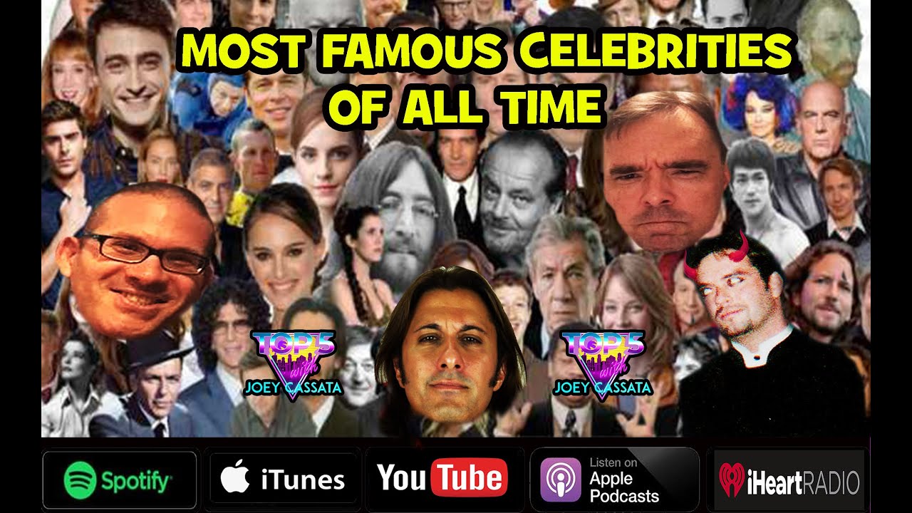 Who Are The Most Famous Celebrities Of All Time Infoupdate Org