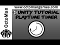 Unity Tutorial: Playtime Timer C#