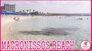 Macronissos Beach || Makronissos Beach || Ayia Napa Beaches || Cyprus Best Beaches