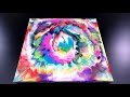 transformez votre toile en peinture et voyez ce qui se passe easy fluid art painting