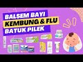 balsem untuk bayi pilek batuk terbaik rekomendasi