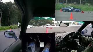 2022JAF関東ジムカーナ選手権第6戦 車載動画 筑波サーキット RX-7 FD3S incar jun 1