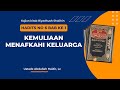 Riyadhush Shalihin Hadits No 6 Bab I, Kemuliaan Menafkahi Keluarga | Ustadz Abdullah Haidir, Lc