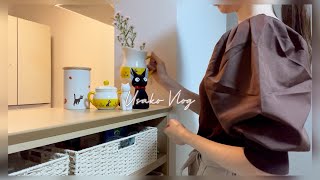 Decorate \u0026 Organize My apartment | Arrival of the refrigerator | Japanese Vlog