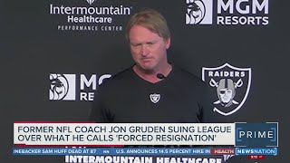 John Gruden sues NFL, Goodell over ‘forced resignation’ | NewsNation Prime