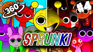 Incredibox Sprunki 360° Movie Compilation 4 ! VR (Incredibox Sprunki Fan Animations 4)