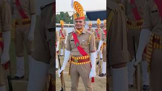 ceremonial dress parade police line #uttarpradeshpolice