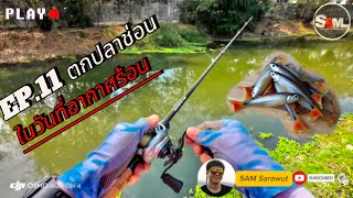 EP.11 ตกปลาช่อน ในวันที่อากาศร้อน!!✅ #fishing #ธรรมชาติ #ตกปลาช่อน #ตกปลาชะโด