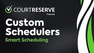 CourtReserve Custom Schedulers Tutorial | Create Tailored Views for Your Courts
