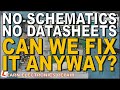 No Schematics No Data Sheets - can we fix it anyway? Satellite Receiver Repair