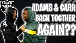 Raiders Rumors| Devante Adams Respond To Derek Carr About Playing For The Raiders