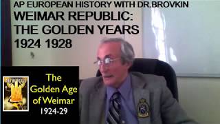 Weimar Germany: The Golden Years 1924 - 1928