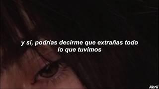 Tate McRae - you broke me first (Sub. Español) (Official audio)