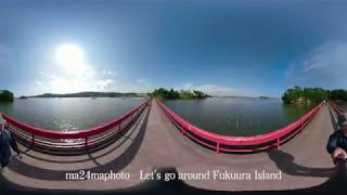 松島・福浦島を１周してみた【360° Video】~Let's go around Fukuura Island in Matsushima~