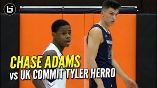 Chase Adams 12 Assists vs UK commit Tyler Herro! #1 Chicago Orr Cruises! Full Highlights!