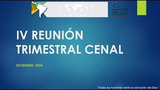 Reunión Trimestral de CENAL 20241207