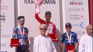 Tour of Oman 2025 - Stage 5 Highlights with Valentin Paret-Peintre, David Gaudu and Adam Yates