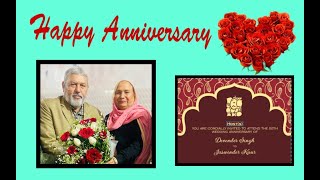 🛑LIVE🛑 - Happy anniversary (Devender Singh \u0026 Jaswinder Kaur) By Suniar Studio