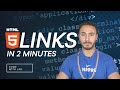 Learn HTML Hyperlinks in 2 minutes