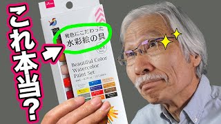 [Eng sub] What are these? 1-dollar Watercolor set?