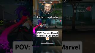 POV: You Play Marvel Rivals as a Cod Player 🔥 #shorts, #trending, #viral, #marvelrivals