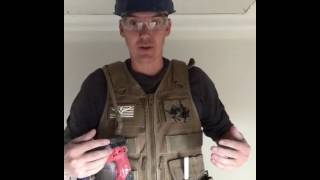 Saratoga Tool Vest Overview by Drywall By Design