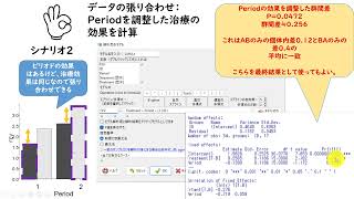 クロスオーバー試験(5)　混合効果モデル