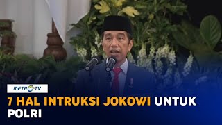 Pimpin Upacara HUT ke-74 Bhayangkara, Jokowi Instruksikan 7 Hal untuk Polri