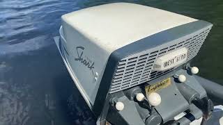 1961 West Bend 18hp Silver Shark antique outboard AOMCI