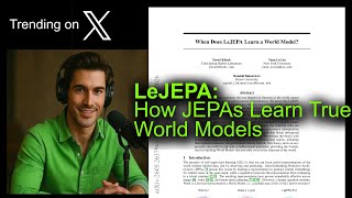 LeJEPA: How JEPAs Learn True World Models