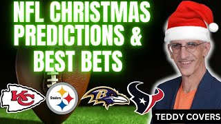 NFL Christmas Day Picks and Predictions | Chiefs vs Steelers | Ravens vs Texans | 12/25/24