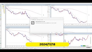 【RCCで振り返る】2024年11月18日対円の4通貨ペア