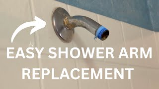 How To Replace A Shower Head And Arm