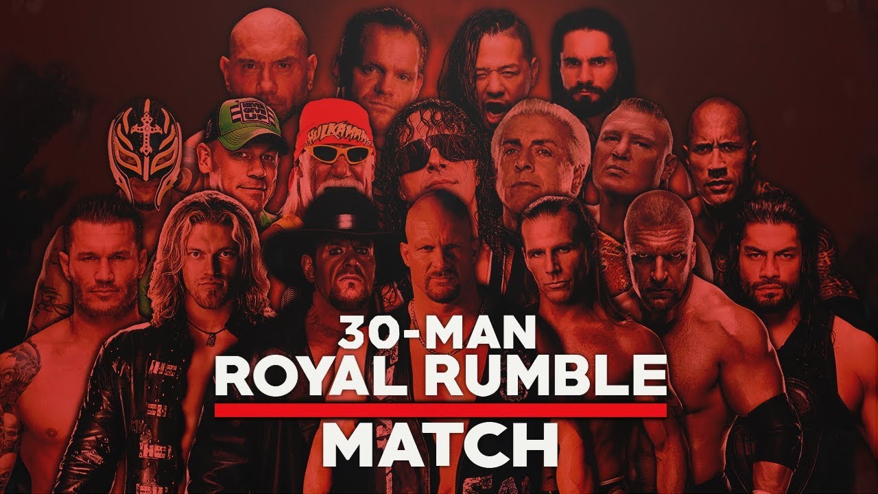 ROYAL RUMBLE CON LOS GANADORES HISTÓRICOS - YouTube