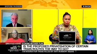 Economic recovery plan | Is the proposed privatisation of certain train routes the way to go? Part 1