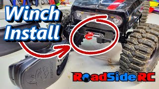 How to Install a Servo Winch in the Redcat Ascent |  Reefs 422HD