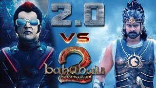 Rajinikanth's Robot 2.0 BEATS Prabhas' Baahubali 2 || Robot 2.0 vs Bahubali 2 || PLUS TV