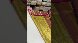 Pure handloom self full  Tishue silk gold sarees😍12,999-Free shipping in India Silk mark certified