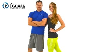 Day 1: Fitness Blender's 5 Day Workout Challenge to Burn Fat & Build Lean Muscle
