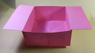 Origami Paper Box Out of A4 Paper In 2 Minutes