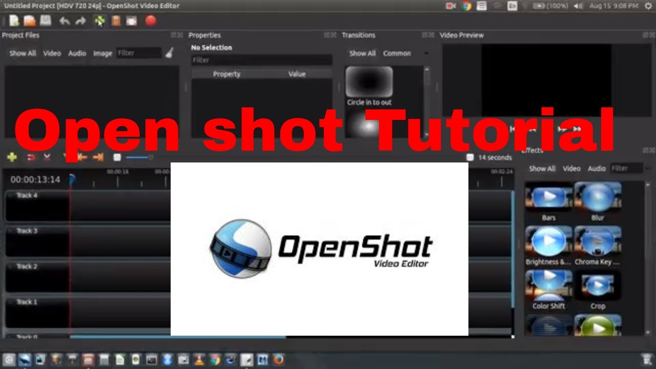 Openshot Tutorial - YouTube