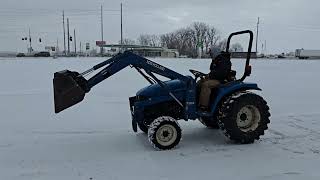 899-NEW HOLLAND 1925 COMPACT TRACTOR (SN# G004024)-TO SELL FEB 6-NEW PARIS, IN