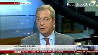 Flüchtlinge EU Nigel Farage