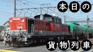 【本日の貨物列車】No.246　2021,3,20　第6079番列車　Today‘s freight train　DD51形！