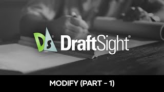 DraftSight 2020 Tutorial - Copy, Move, Rotate, Mirror - 06