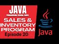 Java Array Tutorial #20🔴SALES INVENTORY PROGRAM |1D ARRAYS | Tagalog | English | Filipino | 2021