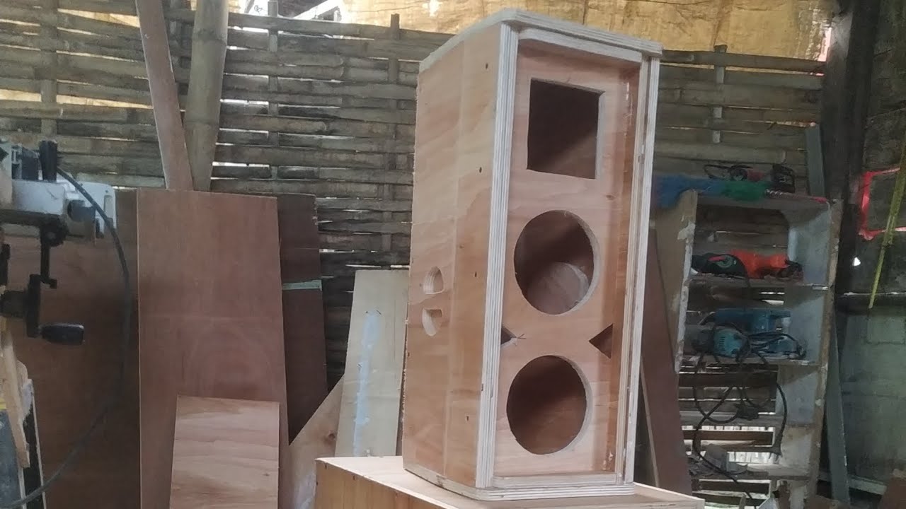 BASSNYA ADEM!! CARA BUAT BOX SPEAKER SR 6" #diy #boxspeaker #horeg # ...