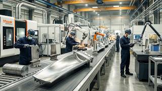 Inside a Modern Turbine Blade Factory: The Ultra Precision Engineering Process || Full Process